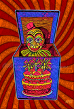 Birthday Jack In The Box Art Print