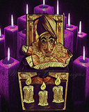 Candle Jack In The Box Art Print