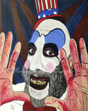 Captain Spaulding House 1000 Corpses Art Print