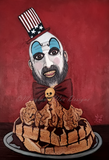 Captain Spaulding's Chicken & Waffles Horror Dessert Art Print