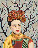 Frida Kahlo Art Print - Iridescent Variant