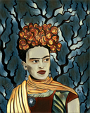 Frida Kahlo Art Print - Smoke Variant