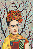 Frida Kahlo Art Print - Iridescent Variant