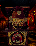 Creepy Clown Jack In The Box Art Print