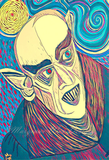 Moonlight Nosferatu Vampire Art Print - Cartoon Vivid
