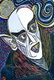 Moonlight Nosferatu Vampire Art Print - Comic