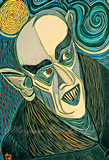 Moonlight Nosferatu Vampire Art Print - Dusk