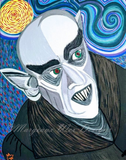 Moonlight Nosferatu Vampire Art Print
