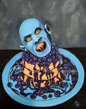 Mr. Barlow's Blueberry Pancakes Horror Dessert Art Print