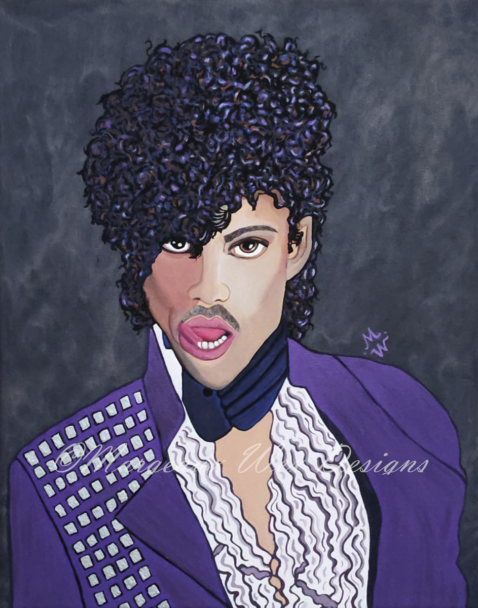 Purple Rain Art Print – Margeaux Wex Designs