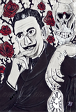 Salvador Dali Art Print - Gothic Variant