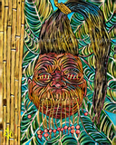 Shrunken Head Art Print - Blush Variant