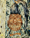 Shrunken Head Art Print - Rustic Variant