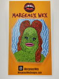 La Creature Fabulous Acrylic Pin Inspired by Creature From The Black Lagoon