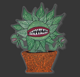 Blossom The Venus Fly Trap Acrylic Pin Inspired by Man Eating Plants