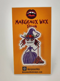Matilda The Witch Acrylic Pin Inspired by Voodoo Dolls