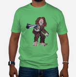 Big Foot Dirty Hairy Graphic Tee in Green