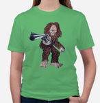 Big Foot Dirty Hairy Graphic Tee in Green