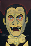 Classic Dracula Art Print -Antique