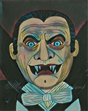 Classic Dracula Art Print -Night