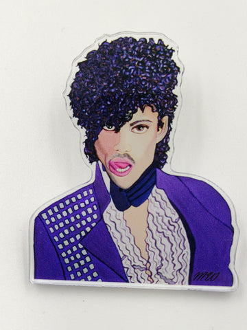 Prince Acrylic Pin
