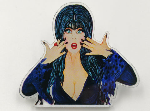 Elvira Acrylic Pin