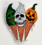 Halloween 3 Ice Cream Acrylic Pin