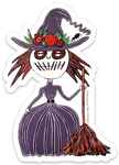 Matilda The Witch 4 Inch Sticker