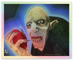 Petyr Vampire Holographic 3 Inch Sticker