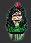 Regan Cupcake Acrylic Pin - The Exorcist