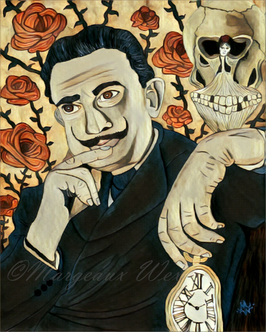 Salvador Dali Art Print - Antique Variant