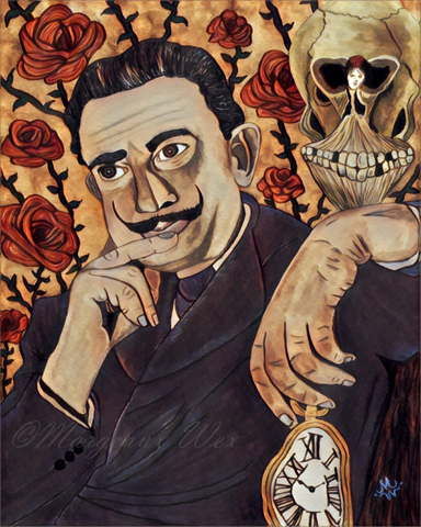 Salvador Dali Art Print - Cocoa Variant