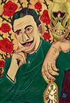 Salvador Dali Art Print - Emerald Variant