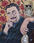 Salvador Dali Art Print - Swirl Variant