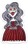 Sanguinella Vampire Voodoo Doll 4 Inch Sticker