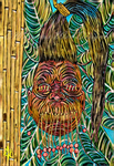 Shrunken Head Art Print - Blush Variant