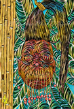 Shrunken Head Art Print - Blush Variant