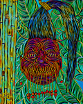 Shrunken Head Art Print - Radiant Variant
