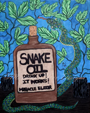 Snake Oil Art Print