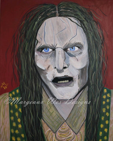Desiccated Vampire Lestat Art Print Inspired by Interview With The Vampire
