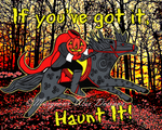 Headless Horseman "Haunt It!" Halloween Horror Art Print