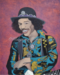 Jimi Hendrix Art Print