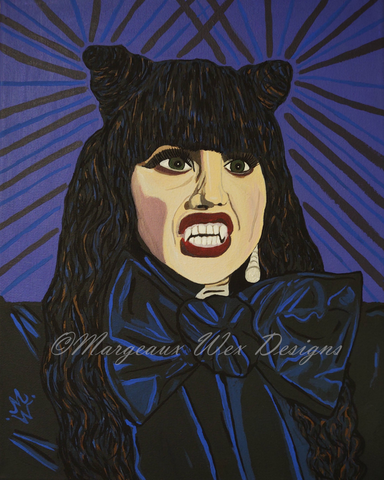 Nadja Vampire Art Print Inspired by What We Do In The Shadows The TV Show