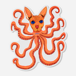 OctoPuss Acrylic Pin Inspired by Cats and Octopus