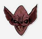 Vampire Bat Acrylic Pin Inspired by Creatures of the Night