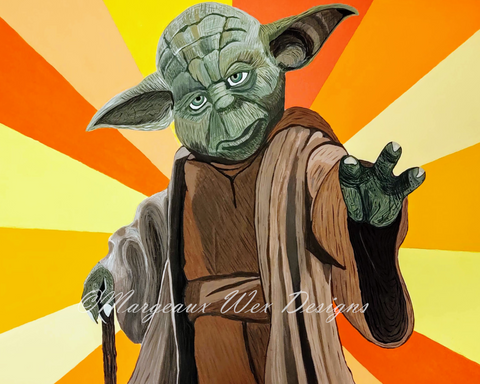 Yoda Art Print